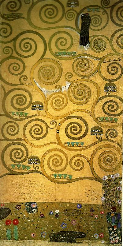 kartong for frisen i stoclet- palatset, Gustav Klimt